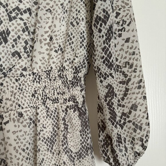 NWOT JCrew Animal Print Dress Size S - Picture 6 of 7